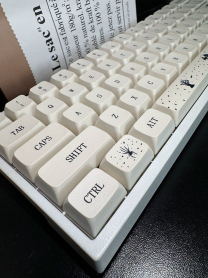 Halloween White Keycaps – photo 1