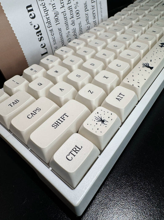 Halloween White Keycaps – photo 1