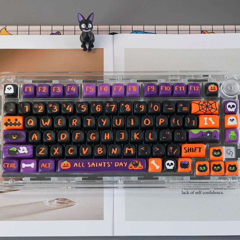 Halloween Purple Theme MOA Keycaps – photo 2