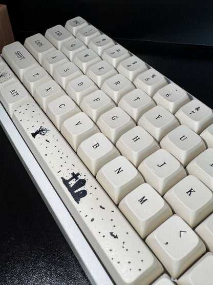 Halloween White Keycaps – photo 3
