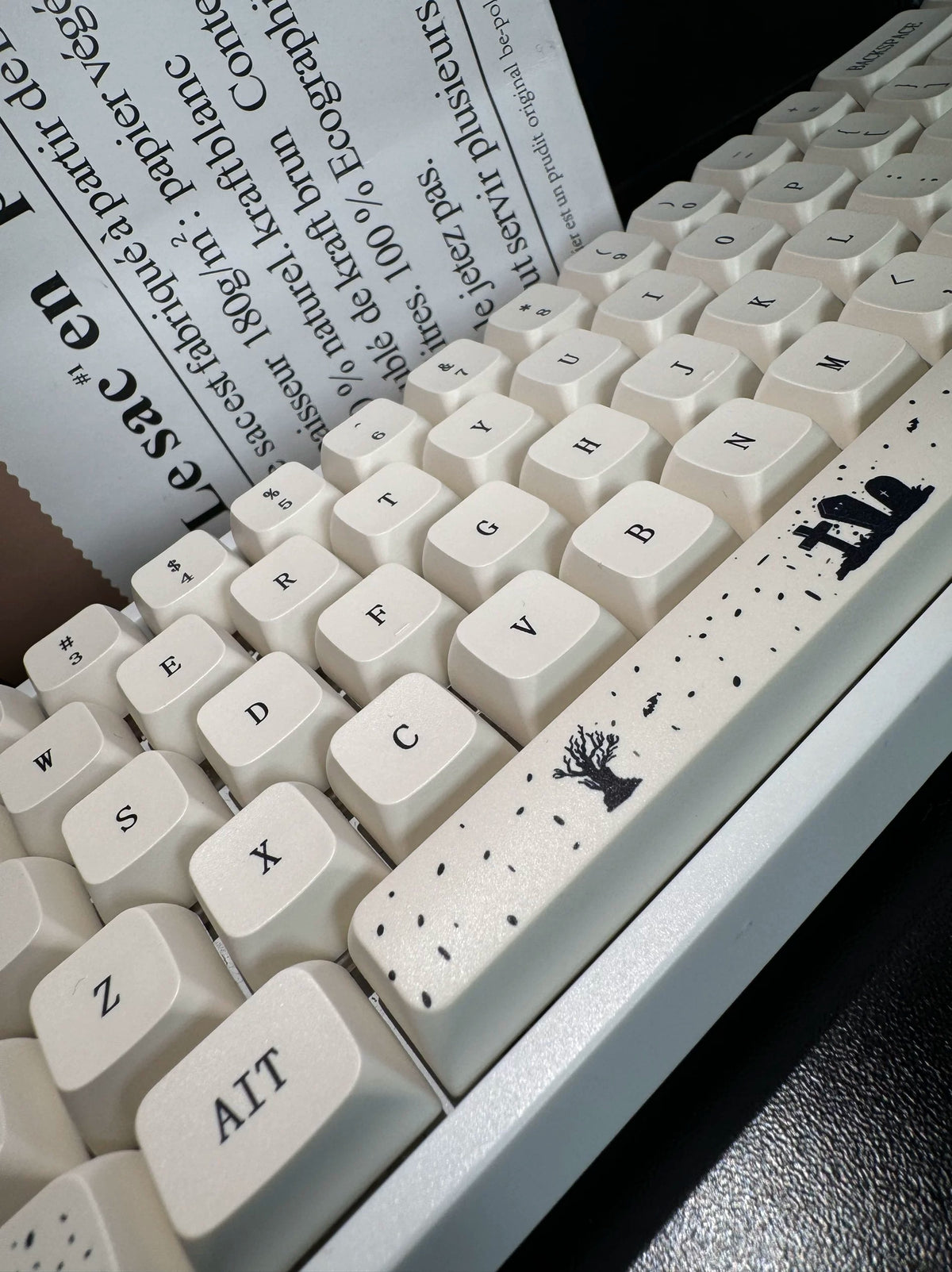 Halloween White Keycaps – photo 4